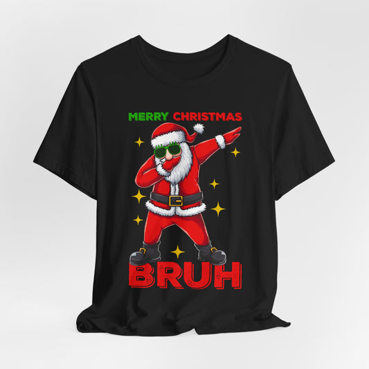 Funny Dabbing Santa Christmas Tee - Prestymode