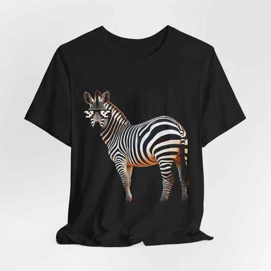 Sunglasses Zookeeper Wildlife Animal Zebra T-Shirt